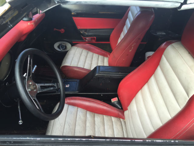 1973 Black Ford Mustang Convertible
