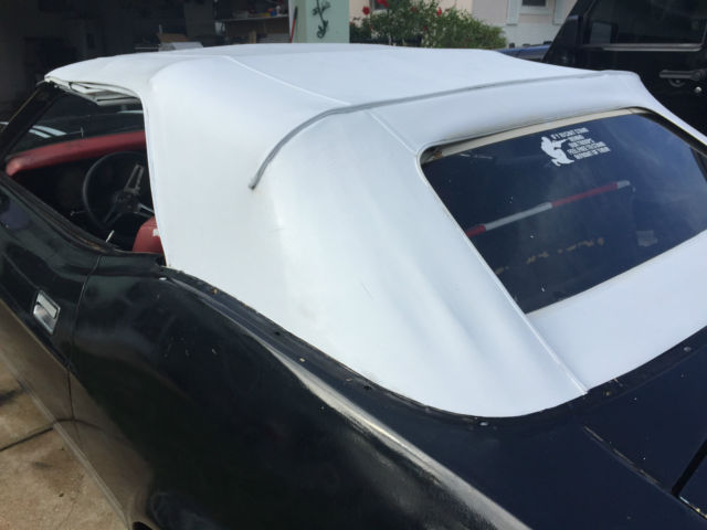 1973 Black Ford Mustang Convertible