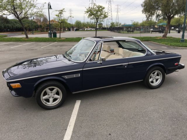 1974 Atlantic Blue BMW 3.0 CS  Coupe