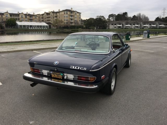 1974 Atlantic Blue BMW 3.0 CS  Coupe