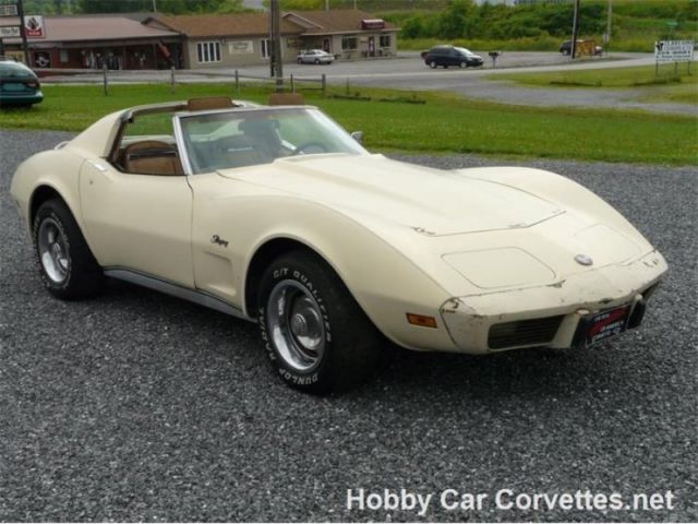 1975 Tan Chevrolet Corvette