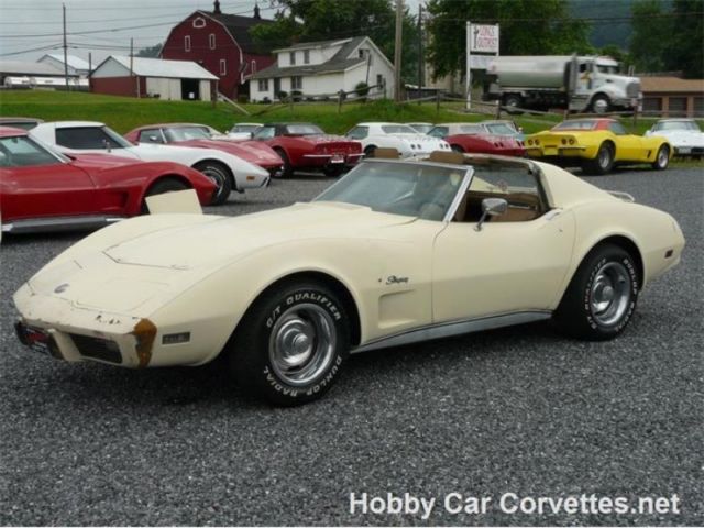 1975 Tan Chevrolet Corvette