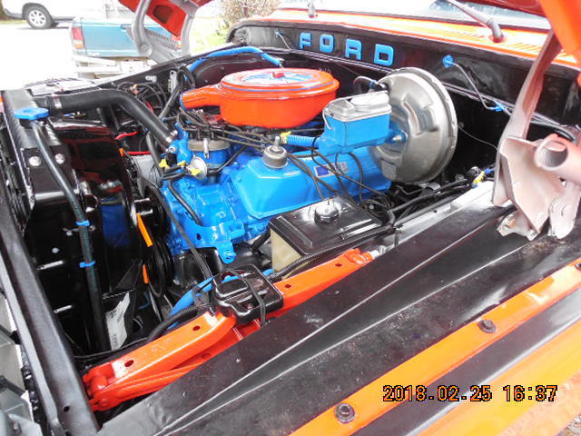 1975 Orange Ford F-100 Cab & Chassis