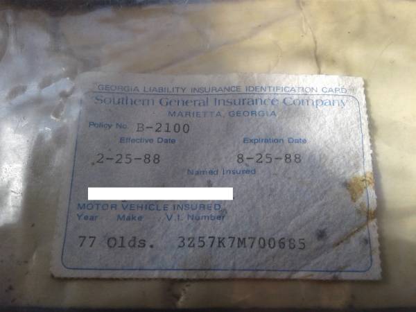 1977 White Oldsmobile Other Coupe