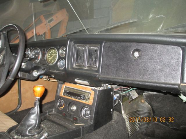 1978 Green MG MGB Convertible