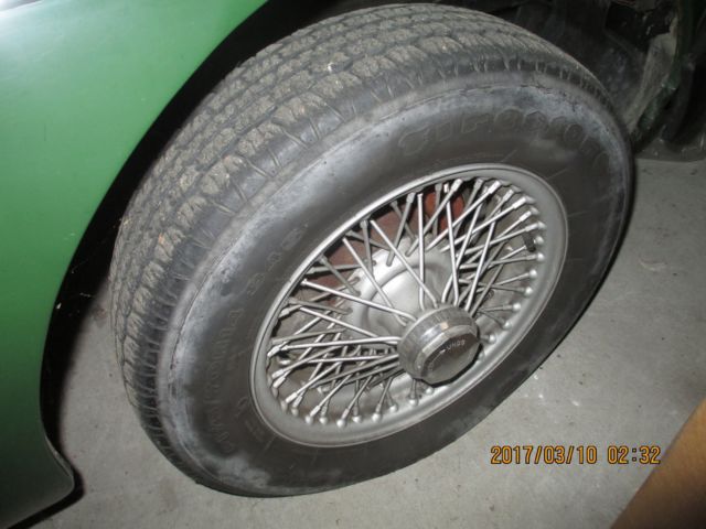 1978 Green MG MGB Convertible