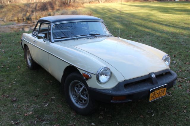 1978 Butter MG MGB Convertible