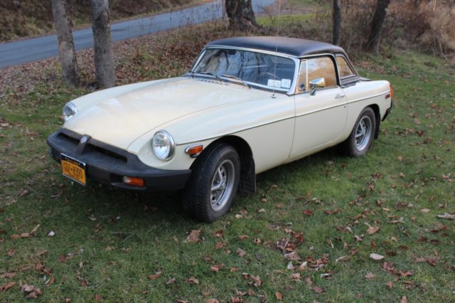 1978 Butter MG MGB Convertible