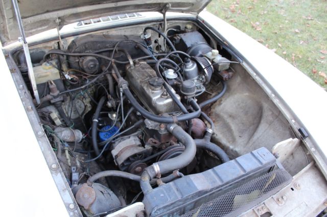 1978 Butter MG MGB Convertible