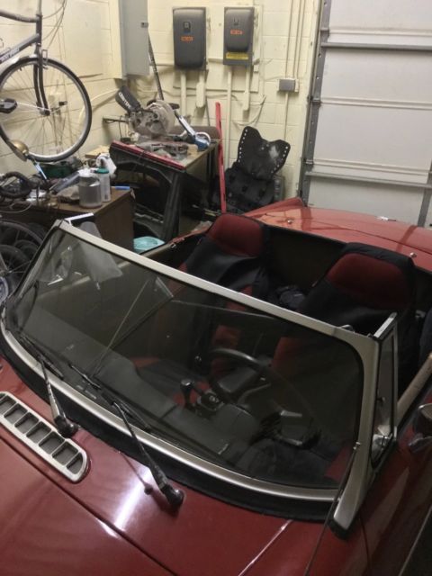 1979 Red MG MGB Convertible