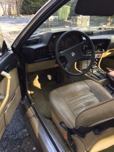 1981 Brown BMW 6-Series Coupe