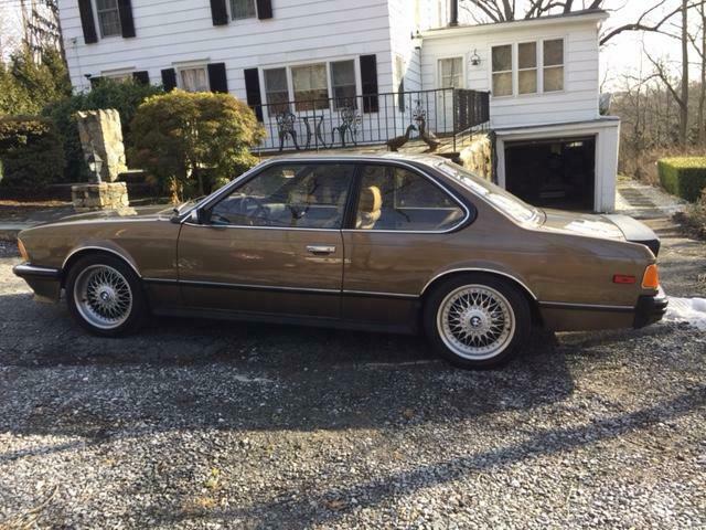 1981 Brown BMW 6-Series Coupe
