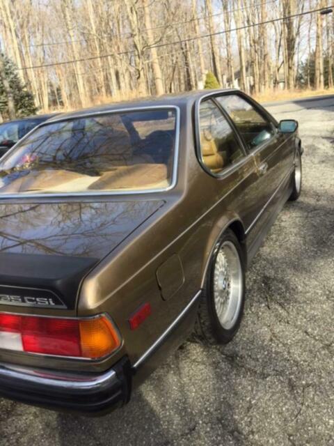 1981 Brown BMW 6-Series Coupe