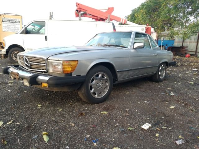 1981 Black Mercedes-Benz 300-Series Convertible