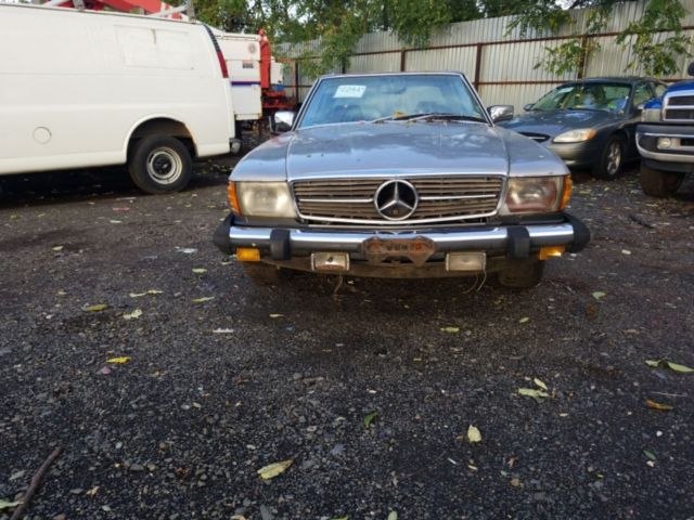 1981 Black Mercedes-Benz 300-Series Convertible