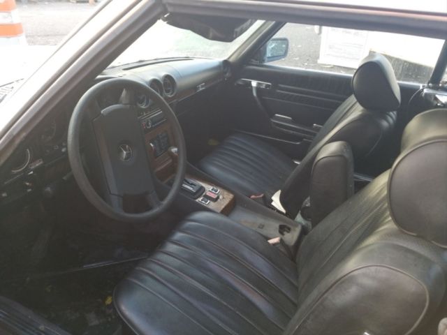 1981 Black Mercedes-Benz 300-Series Convertible