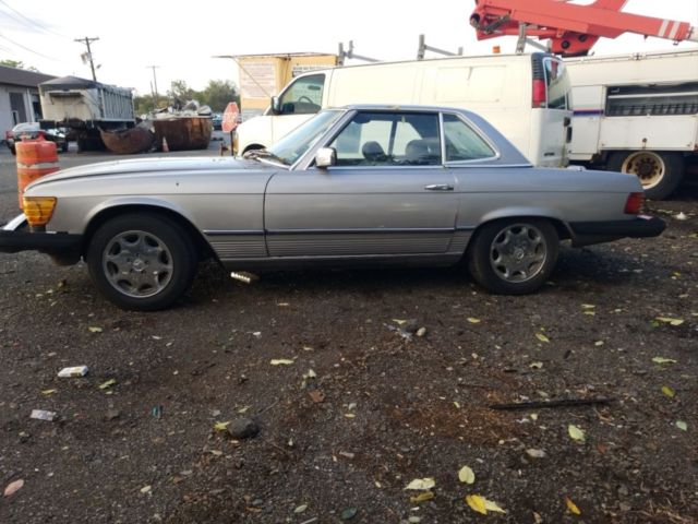 1981 Black Mercedes-Benz 300-Series Convertible