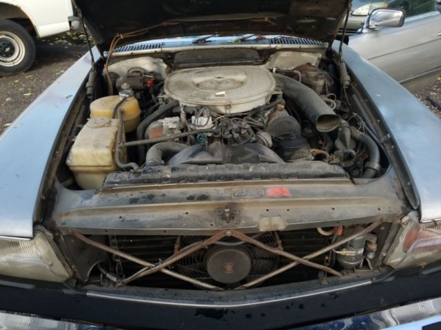 1981 Black Mercedes-Benz 300-Series Convertible