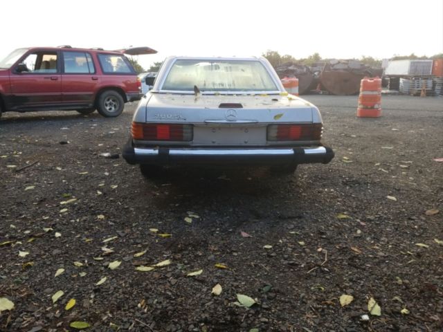 1981 Black Mercedes-Benz 300-Series Convertible