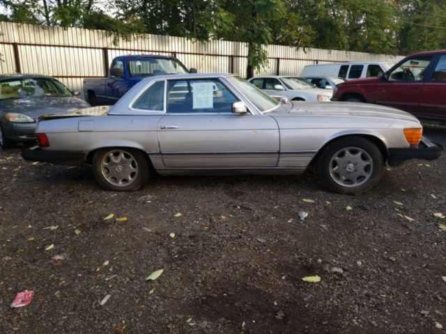 1981 Black Mercedes-Benz 300-Series Convertible