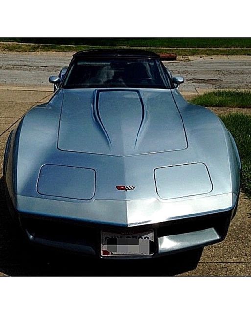 1982 Blue Chevrolet Corvette Coupe