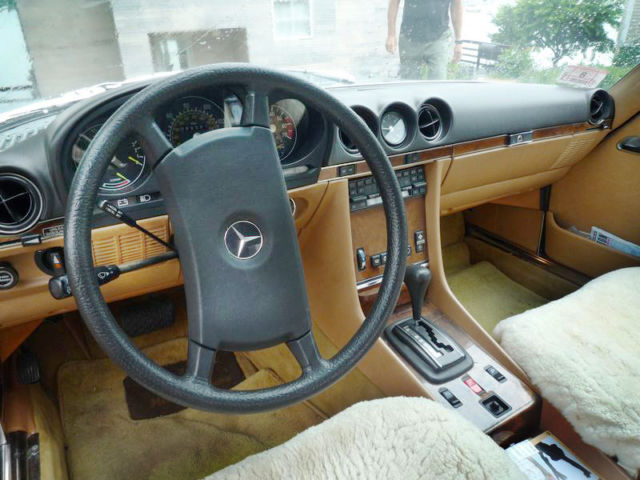 1984 Green Mercedes-Benz SL-Class Coupe