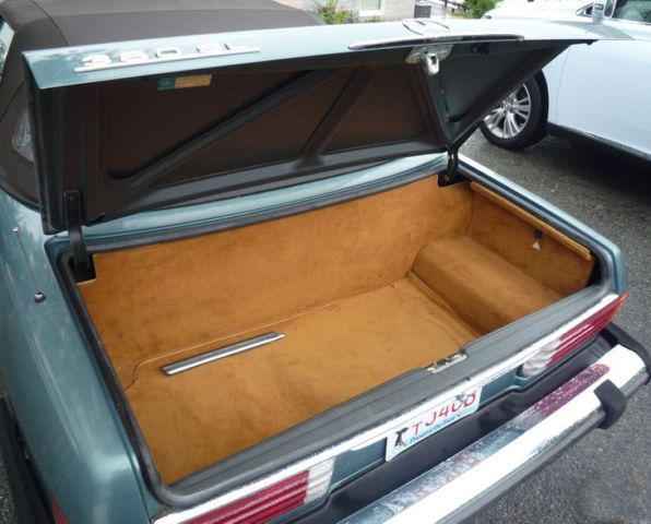 1984 Green Mercedes-Benz SL-Class Coupe