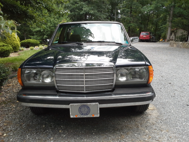 1985 Blue Mercedes-Benz 300-Series