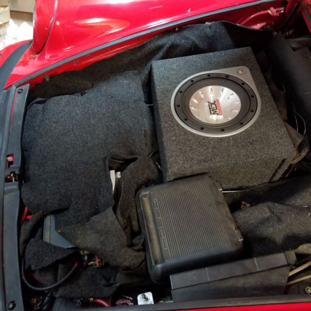 1985 Red Porsche 911 Targa