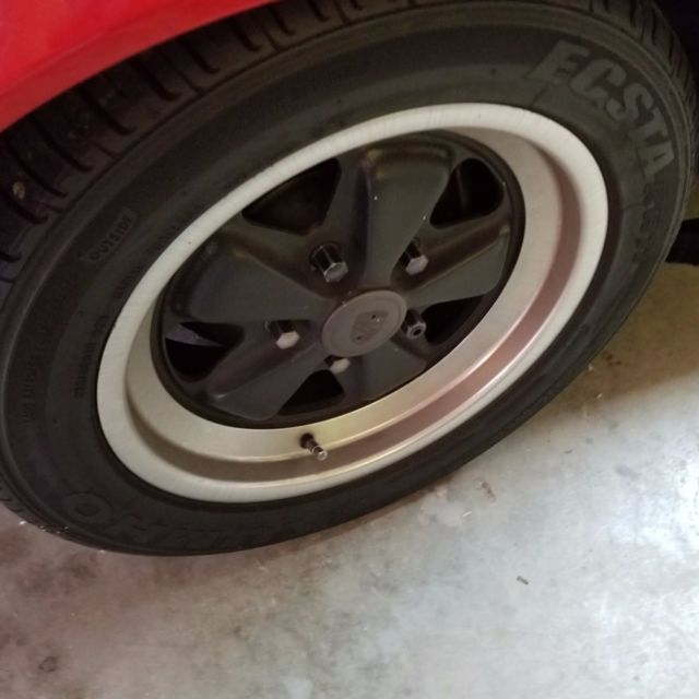 1985 Red Porsche 911 Targa