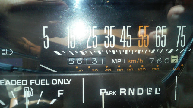 1985 Blue Buick Riviera Coupe