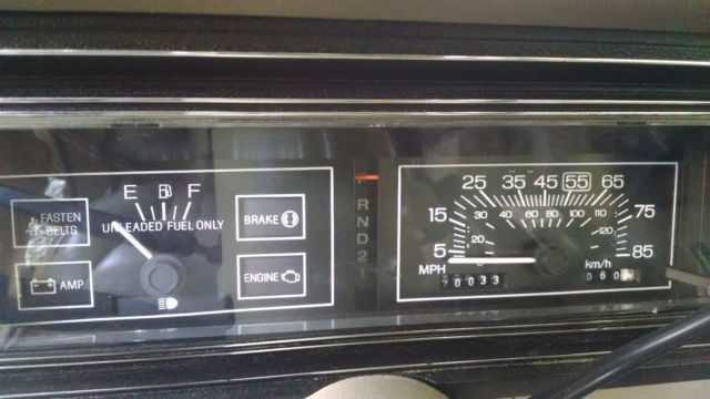 1986 Tan Ford Other Sedan