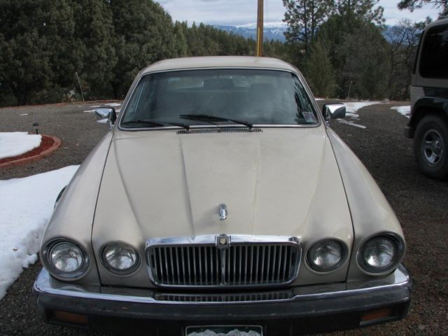 1986 Tan Jaguar XJ6 Sedan
