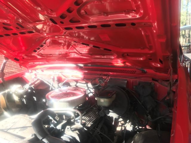1987 Red Chevrolet C-10 Standard Cab Pickup
