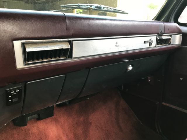 1987 Red Gray Chevrolet C-10 Single Cab Long Bed