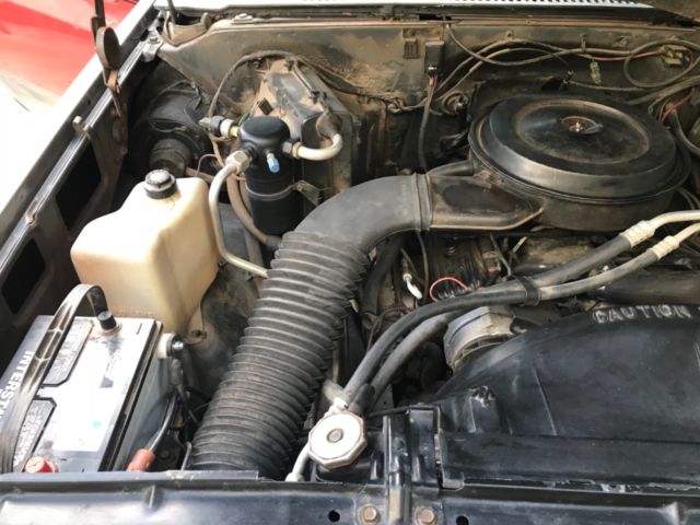 1987 Red Gray Chevrolet C-10 Single Cab Long Bed