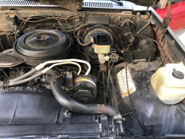 1987 Red Gray Chevrolet C-10 Single Cab Long Bed