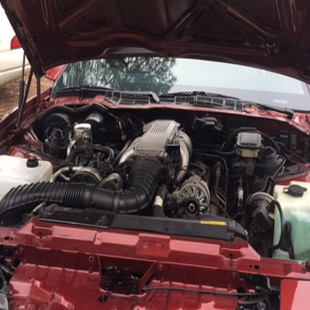 1989 Red Pontiac Trans Am Fastback