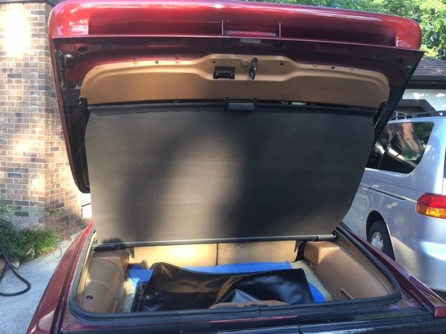 1989 Red Pontiac Trans Am Fastback