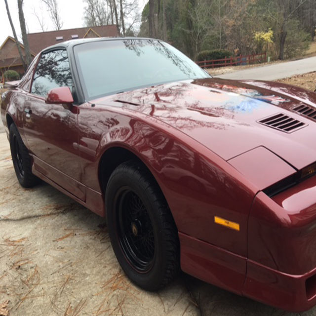 1989 Red Pontiac Trans Am Fastback