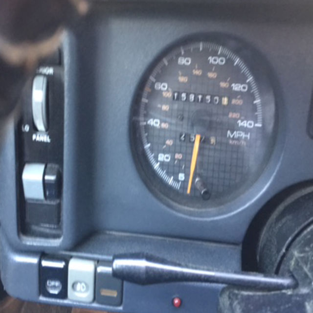 1989 Red Pontiac Trans Am Fastback