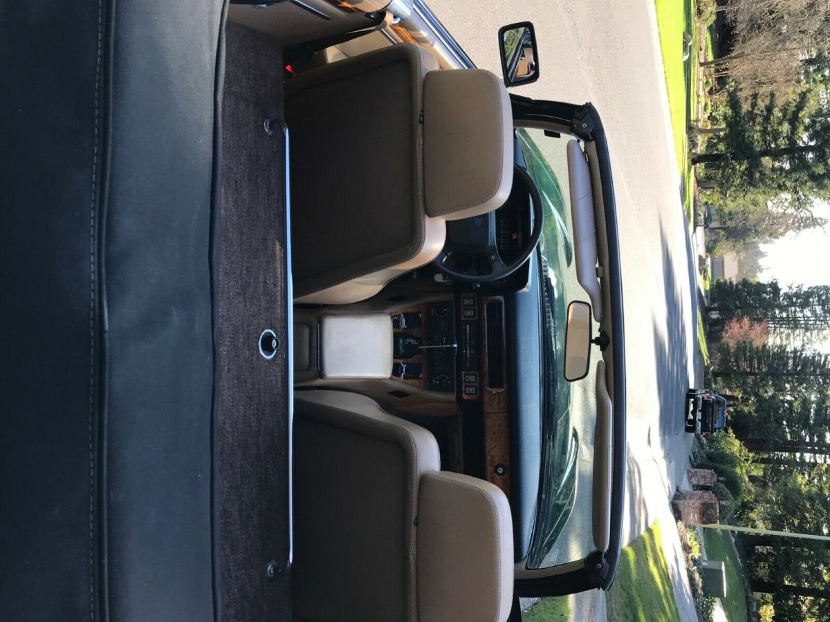 1990 Green Jaguar XJS Convertible