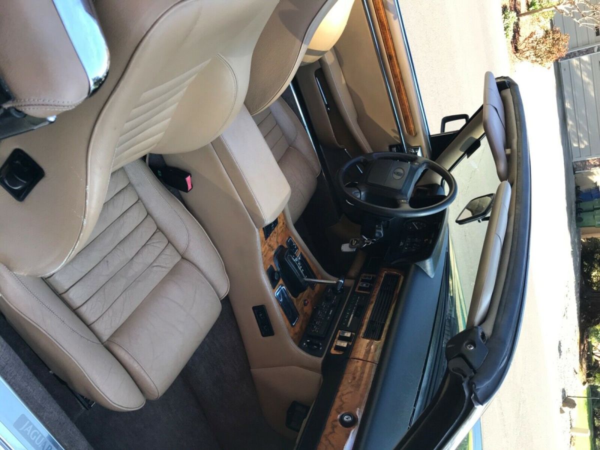 1990 Green Jaguar XJS Convertible