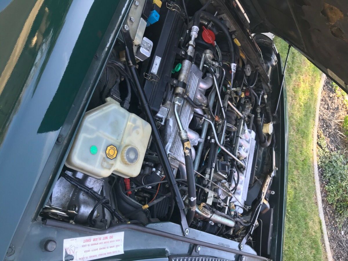 1990 Green Jaguar XJS Convertible