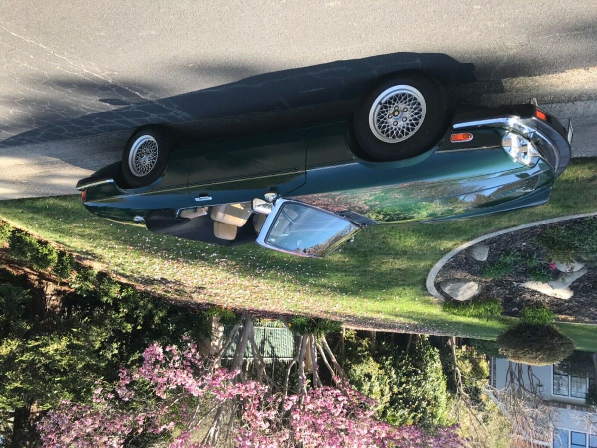 1990 Green Jaguar XJS Convertible