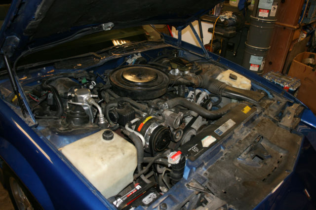 1991 Blue Chevrolet Camaro Convertible