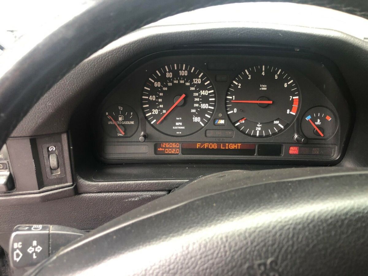 1991 Black BMW M5 Sport Sedan