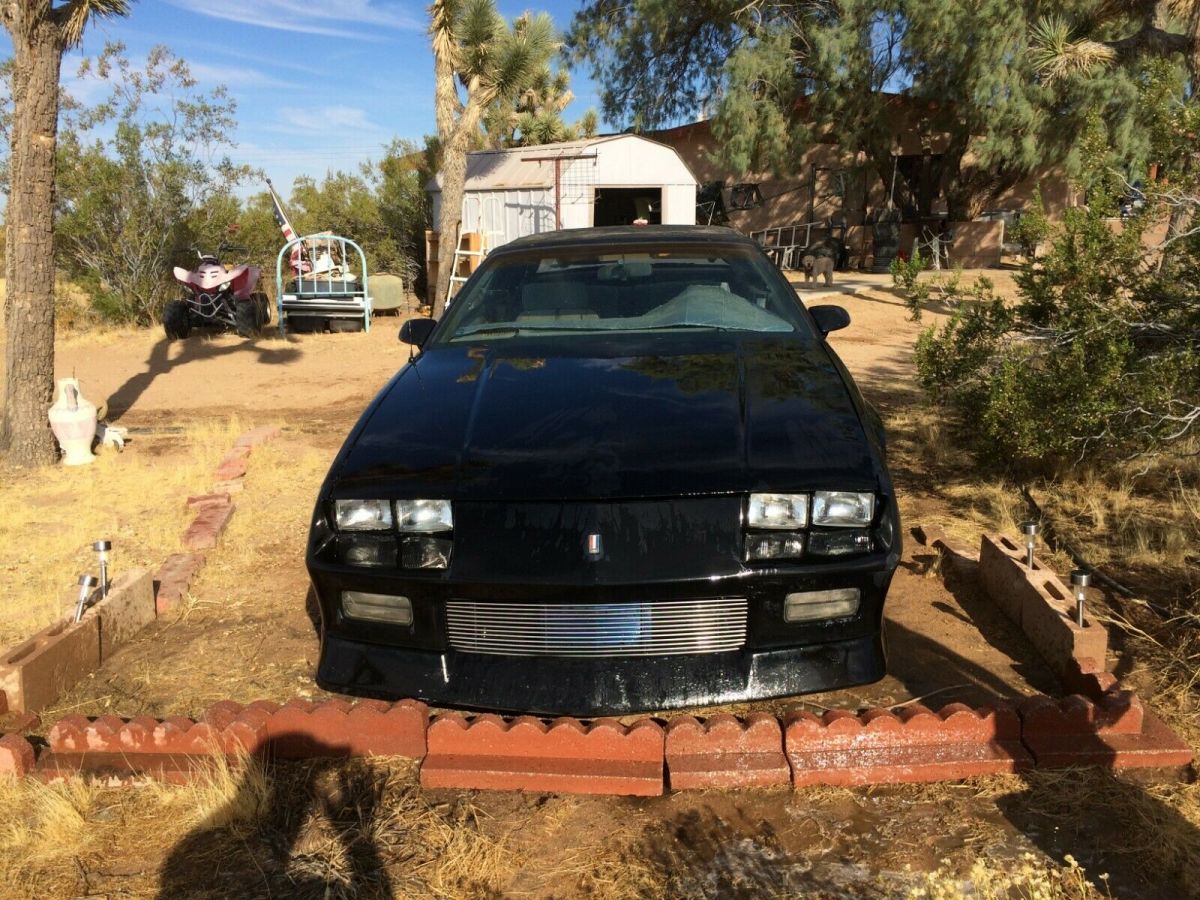 1991 Black Chevrolet Camaro Convertible