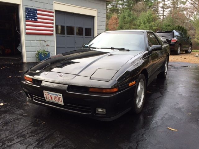 1992 Black Toyota Supra Coupe