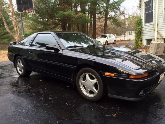 1992 Black Toyota Supra Coupe